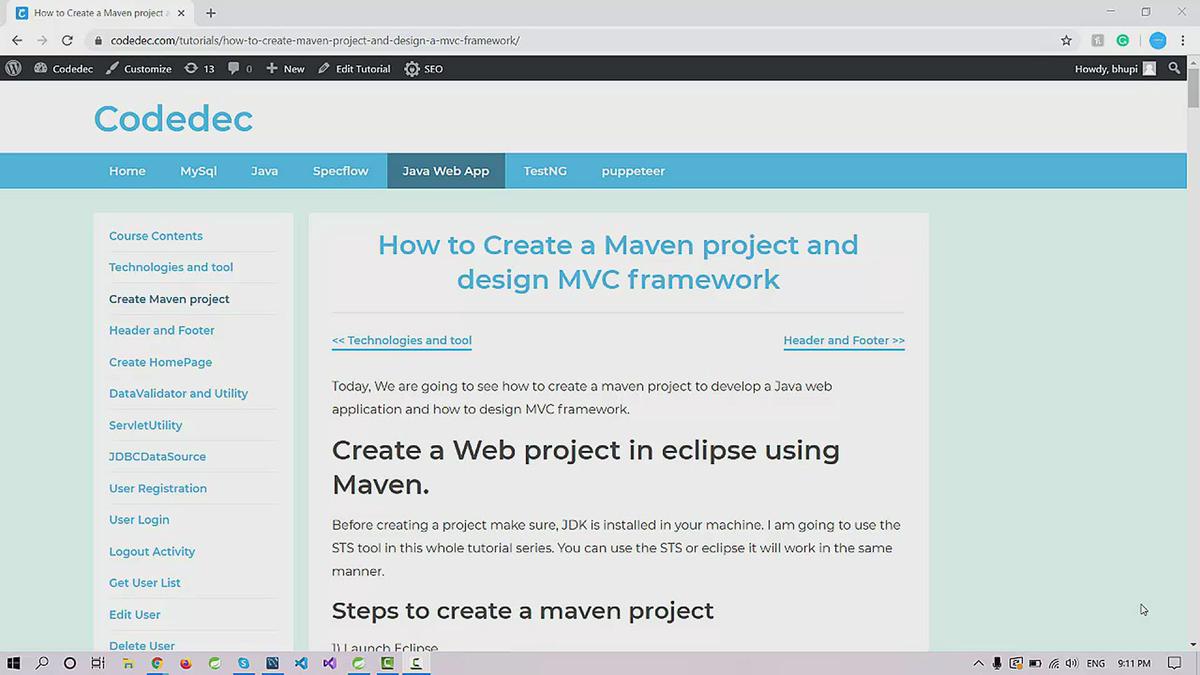 'Video thumbnail for How to Create a Maven Project'
